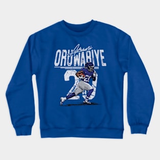 Amani Oruwariye New York G Player Name Crewneck Sweatshirt